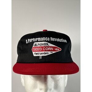 Vintage K-Products Cap Hat Snap Back Pioneer Seed Corn Embroidered 90s Farming